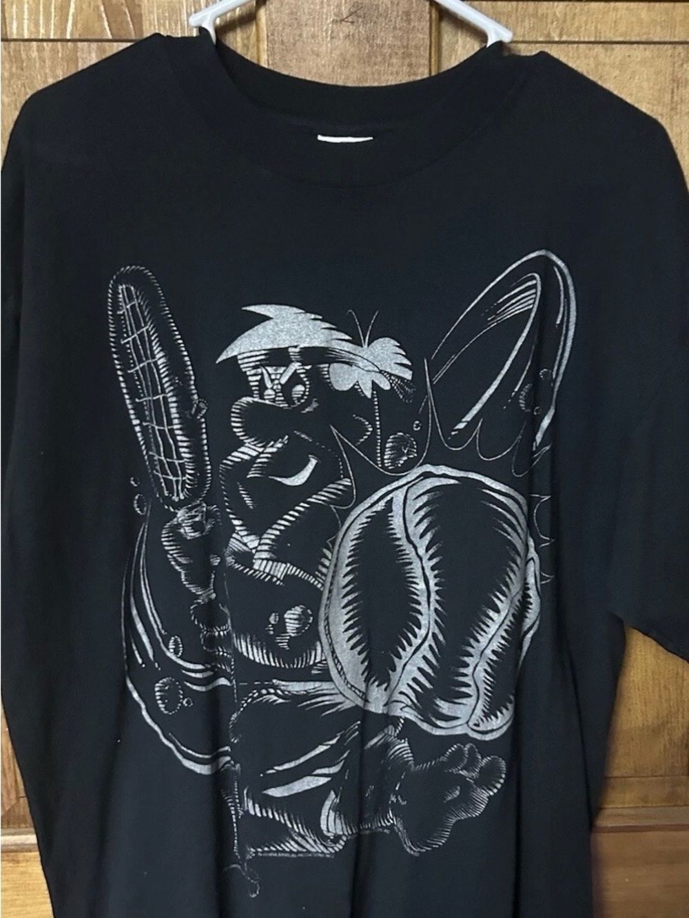 Vintage y2k Fred flint stone SS xl shirt